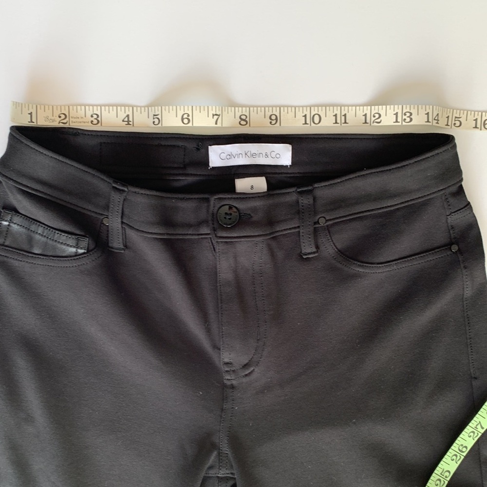 CALVIN KLEIN BLACK PANTS - Picture 5 of 11
